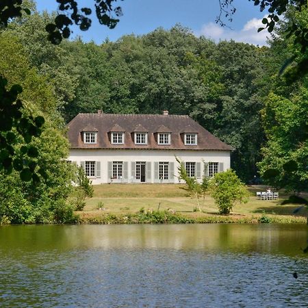 La Genetiere - Grande Maison Avec Etang En Sologne Mery-es-Bois Exteriér fotografie