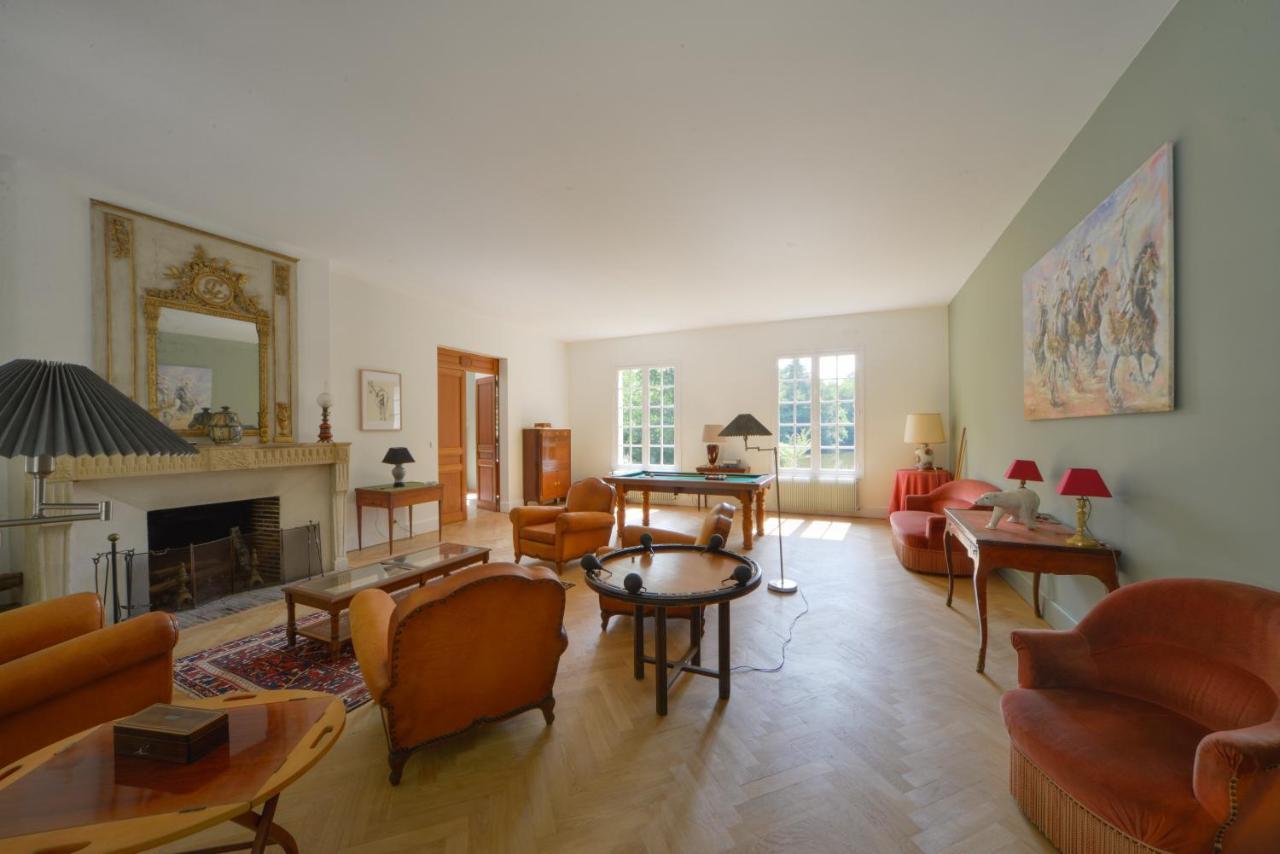 La Genetiere - Grande Maison Avec Etang En Sologne Mery-es-Bois Exteriér fotografie