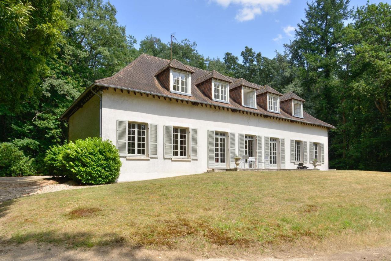 La Genetiere - Grande Maison Avec Etang En Sologne Mery-es-Bois Exteriér fotografie