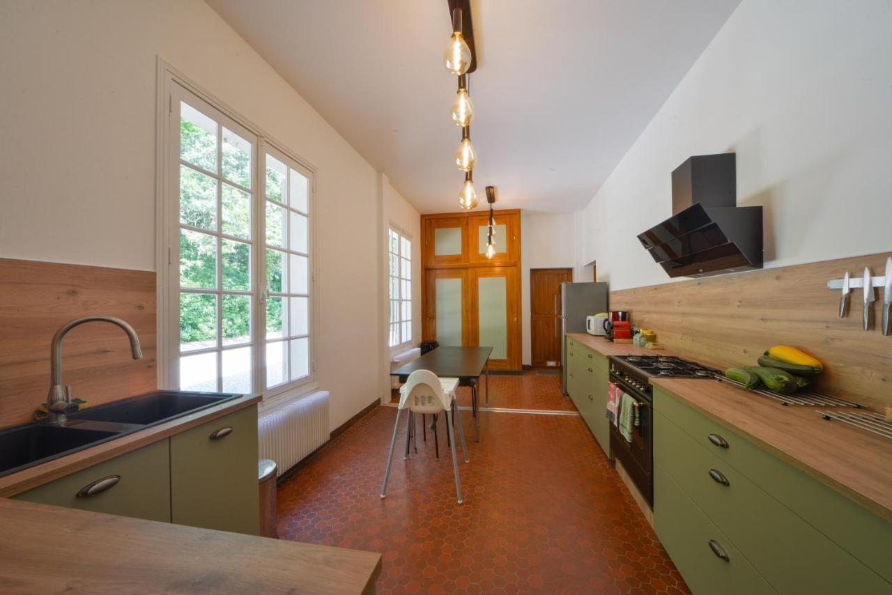 La Genetiere - Grande Maison Avec Etang En Sologne Mery-es-Bois Exteriér fotografie