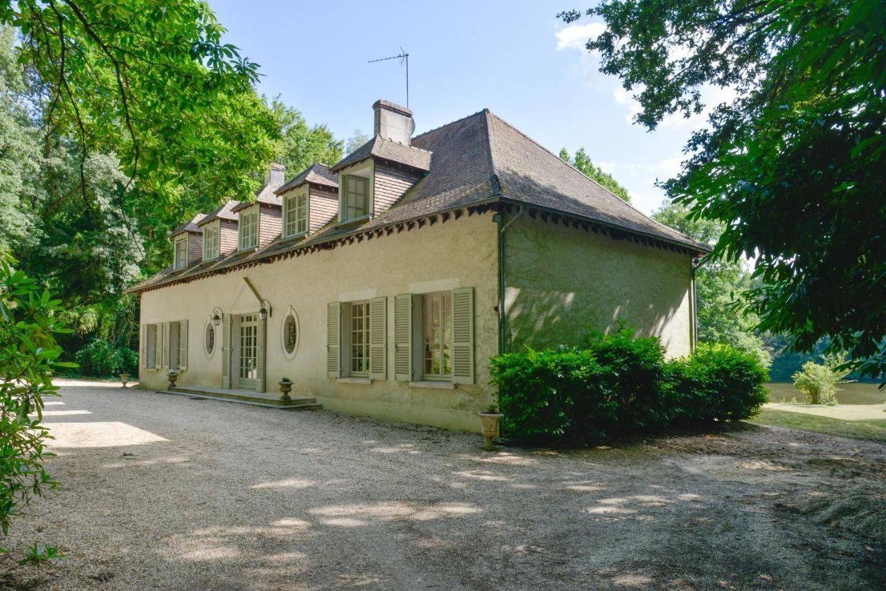 La Genetiere - Grande Maison Avec Etang En Sologne Mery-es-Bois Exteriér fotografie