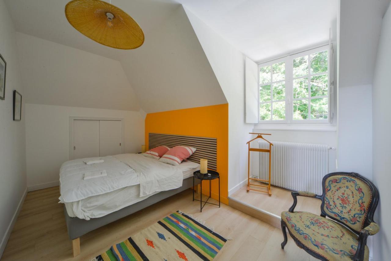 La Genetiere - Grande Maison Avec Etang En Sologne Mery-es-Bois Exteriér fotografie